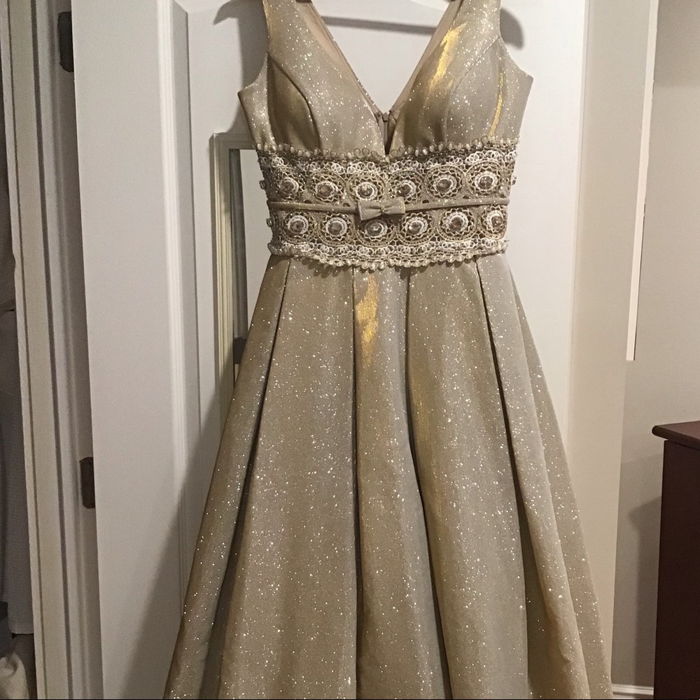 Terikediz Gold Gown